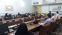 جلسه پيمايش سرولوژي در شبكه بهداشت ودرمان شهرستان گرمسار